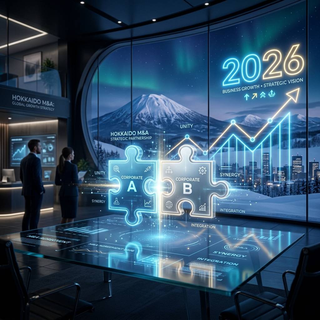 北海道の未来を変えるM&A！買収企業が描く2026年のビジネス戦略｜北海道スモールM&Aセンター