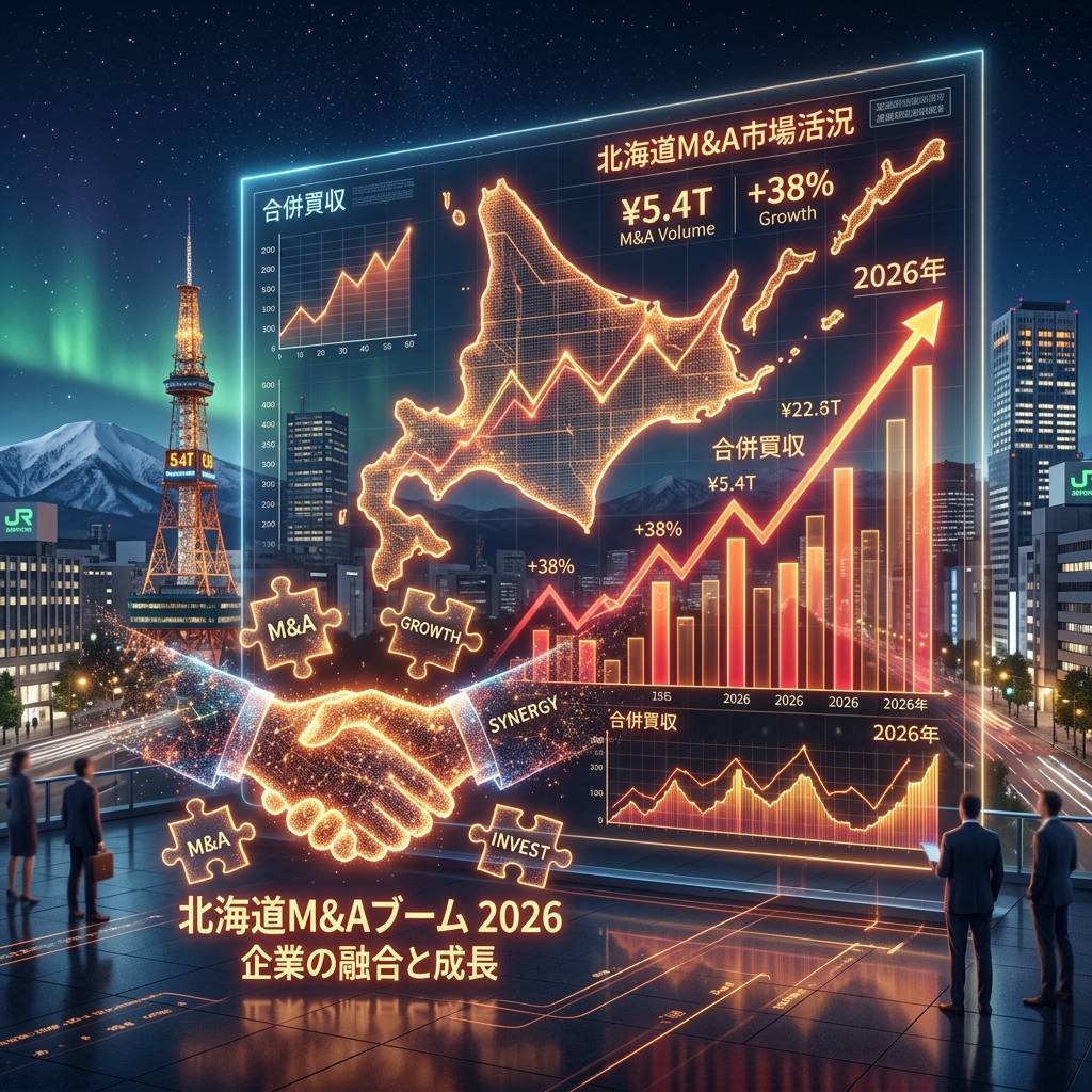 北海道のM&A市場が激アツ！2026年最新の買収企業トレンドを解説｜北海道スモールM&Aセンター